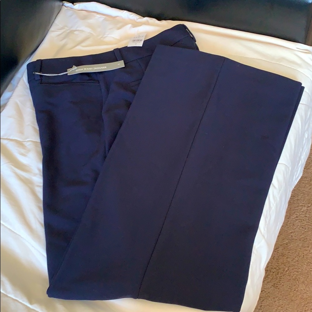 Loft High Waist Wide Leg Pants